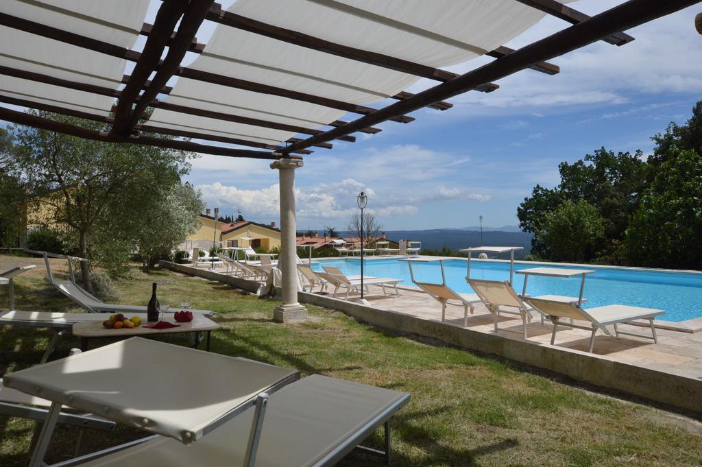 Villa Le Querciolaie Monteverdi Marittimo Exterior foto